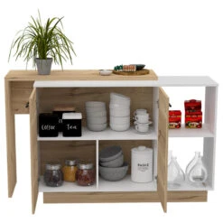 Creta Kitchen Island, White -Kitchen Storage Store a3f15e2f02bdb1fd 2973 w800 h800 b1 p0