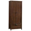 Traditional Pantry Cabinet, Drawer & 2 Doors With Inner Shelves, Rustic Walnut 1 Traditional Pantry Cabinet, Drawer & 2 Doors With Inner Shelves, Rustic Walnut -Kitchen Storage Store a7e10e0f013f341e 8394 w800 h800 b1 p0