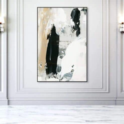 Modern Wall Art, Black Textured Frame With Multicolored Abstract Painting 8 Modern Wall Art, Black Textured Frame With Multicolored Abstract Painting -Kitchen Storage Store a831a1f001684ca0 0098 w800 h800 b0 p0