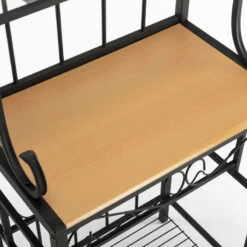 Boraam Praha Metal Bakers Rack With Black Finish 12503 23 Boraam Praha Metal Bakers Rack With Black Finish 12503 -Kitchen Storage Store aa4149c60f4417c1 1421 w800 h800 b0 p0