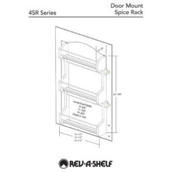 Wood Wall Cabinet Spice Rack Organizer, 16.5" -Kitchen Storage Store aab168b60e7a5d47 8004 w800 h800 b1 p0