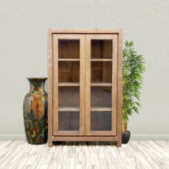 Recycled Teak Wood Solo Cupboard, 2 Door -Kitchen Storage Store aaf19f0b0bec61a1 9204 w800 h800 b0 p0