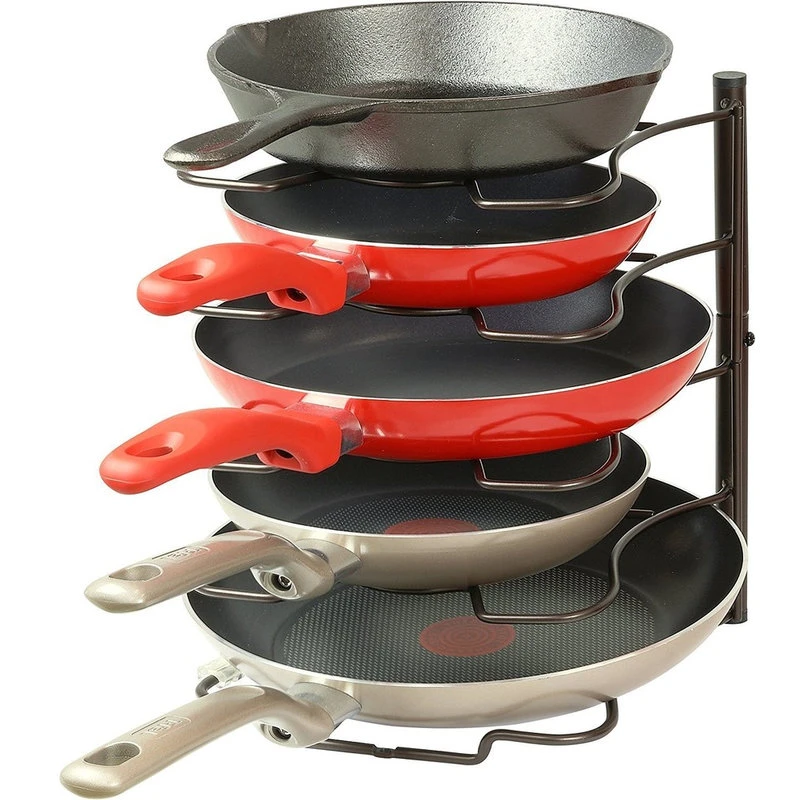 Kitchen Cabinet Pantry Pan And Pot Lid Organizer Rack Holder 3 Kitchen Cabinet Pantry Pan And Pot Lid Organizer Rack Holder