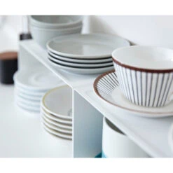 Stackable Countertop Shelf, Steel, Small, Holds 6.6 Lbs, Stackable, White, Small -Kitchen Storage Store ab117fa3025ad526 9581 w800 h800 b0 p0