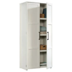 Sauder HomePlus Traditional Engineered Wood Pantry In White Finish -Kitchen Storage Store ae013ee50eb6374c 3164 w800 h800 b1 p0