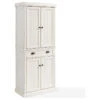 Pemberly Row 4 Door Coastal Pantry In White -Kitchen Storage Store aef19ac20f8682ca 6043 w800 h800 b1 p0