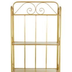 Gold Iron Glam Bakers Rack, 67"x24"x13" 560045 12 Gold Iron Glam Bakers Rack, 67"x24"x13" 560045 -Kitchen Storage Store af213e6f01731f3a 2194 w800 h800 b1 p0