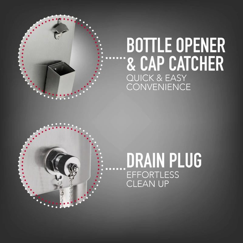 Patio Cooler, Stainless, 80 Qt. 10 Patio Cooler, Stainless, 80 Qt. - Image 8