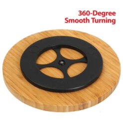 YBM HOME Bamboo Wooden Lazy Susan Turntable 20" 7 YBM HOME Bamboo Wooden Lazy Susan Turntable 20" -Kitchen Storage Store af91f5c80e060f91 0061 w800 h800 b1 p0