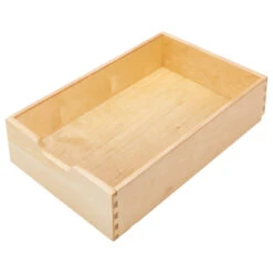 Wood Base Cabinet Pull Out Drawers With Soft Close, 14"Wx22"D