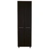 HomeRoots Thea Black Pantry Cabinet 1 HomeRoots Thea Black Pantry Cabinet -Kitchen Storage Store b9816728026c3506 5959 w800 h800 b1 p0