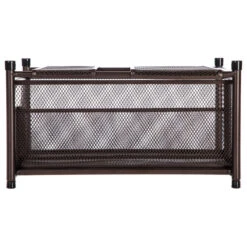 Home Zone Living Under Sink Sliding Basket Organizer, Vertical Divider -Kitchen Storage Store bad1f67f0e432c9c 9716 w800 h800 b1 p0