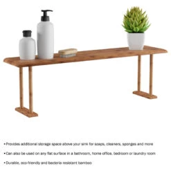 Lavish Home Bamboo Sink Shelf Countertop Organizer 10 Lavish Home Bamboo Sink Shelf Countertop Organizer -Kitchen Storage Store bc11b9a30c61cb5b 7168 w800 h800 b1 p0