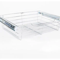 Closet Pullout Basket, Chrome, 16"x17"x6" -Kitchen Storage Store bcb166520adf8810 9388 w800 h800 b0 p0