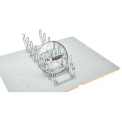 Drop-In Lid Organizer For Rev-A-Shelf 4DPS Peg Boards