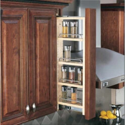 Wood Wall Filler Pull Out For 36" H New Kitchen Wall Cabinets, 3"W, 36"H -Kitchen Storage Store c5c1da770258582d 8032 w800 h800 b0 p0