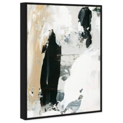 Modern Wall Art, Black Textured Frame With Multicolored Abstract Painting 11 Modern Wall Art, Black Textured Frame With Multicolored Abstract Painting -Kitchen Storage Store c6c18a5201684ca6 0098 w800 h800 b1 p0