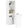 Boahaus Gunsan Multipurpose Modern Wood Storage Cabinet With Desk In White 2 Boahaus Gunsan Multipurpose Modern Wood Storage Cabinet With Desk In White -Kitchen Storage Store ca312dcf0396cb3f 9029 w800 h800 b1 p0