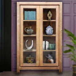 Recycled Teak Wood Solo Cupboard, 2 Door -Kitchen Storage Store cb514f90021f33be 9204 w800 h800 b0 p0