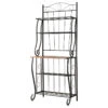 Onyeka 5-Tier Free Standing Kitchen Storage Bakers Rack, Black/Walnut 2 Onyeka 5-Tier Free Standing Kitchen Storage Bakers Rack, Black/Walnut -Kitchen Storage Store cb7197b40a5e915b 0386 w800 h800 b1 p0