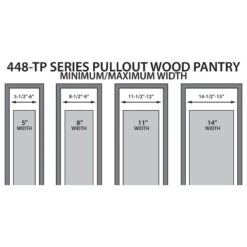 Wood Tall Cabinet Pull Out Pantry Organizer With Soft Close, 11" 17 Wood Tall Cabinet Pull Out Pantry Organizer With Soft Close, 11" -Kitchen Storage Store cd4149e40e7a5d0f 8041 w800 h800 b1 p0