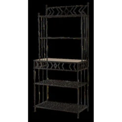 Mason Metal 5-Tier Baker's Rack, Black