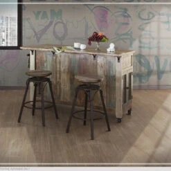 Bayshore Solid Wood Kitchen Island, Distressed -Kitchen Storage Store d101255c0abe7a34 6723 w800 h800 b0 p0