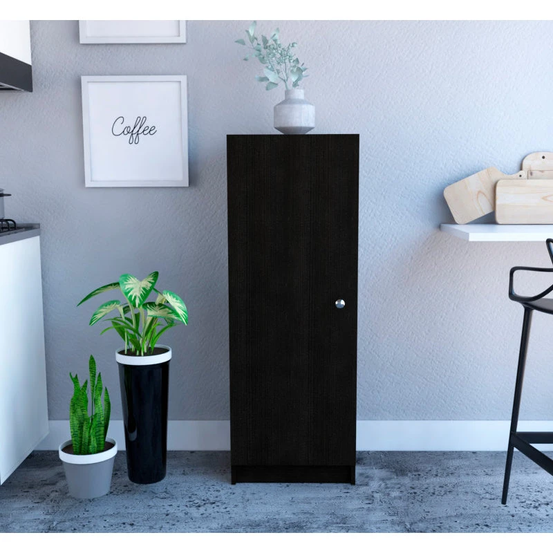 FM FURNITURE Miami Pantry, Black Wengue 7 FM FURNITURE Miami Pantry, Black Wengue - Image 5