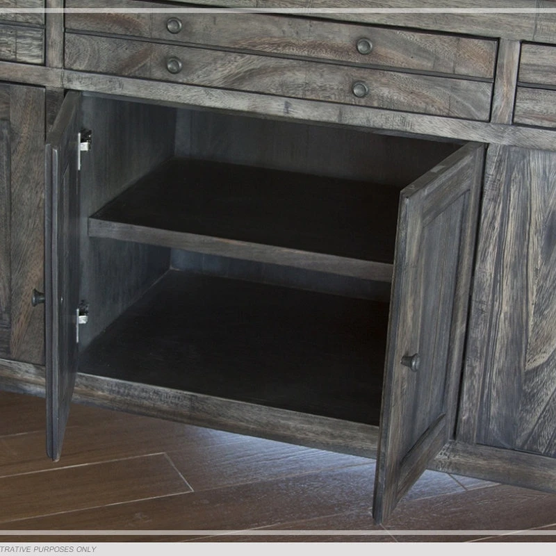 Sawyer Solid Parota Wood Kitchen Island 5 Sawyer Solid Parota Wood Kitchen Island - Image 3