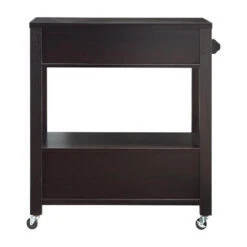 Furniture Of America Arton Contemporary Wood 2-Drawer Kitchen Cart In Cappuccino -Kitchen Storage Store d2d18a3b0f5da4cf 8302 w800 h800 b1 p0