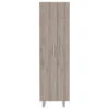 FM FURNITURE Norway Broom Closet Pantry, Light Gray/White -Kitchen Storage Store d5e182be03515865 5861 w800 h800 b1 p0