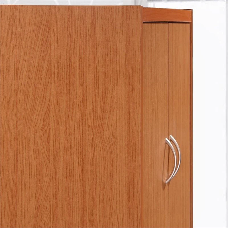 Home Square Kitchen Pantry With 4 Shelf 5 Compartments Set In Cherry (Set Of 2) 5 Home Square Kitchen Pantry With 4 Shelf 5 Compartments Set In Cherry (Set Of 2) - Image 3