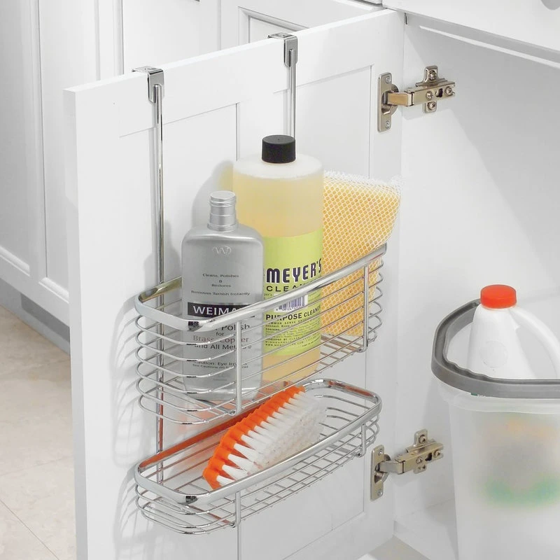 IDesign Axis Over The Cabinet Basket, Chrome 5 IDesign Axis Over The Cabinet Basket, Chrome - Image 3