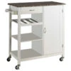 Charlotte Wood And Marble Kitchen Storage Cart, White 1 Charlotte Wood And Marble Kitchen Storage Cart, White -Kitchen Storage Store e2d1b2b20a3414b8 6738 w800 h800 b1 p0