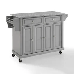 Crosley Solid Granite Top Kitchen Cart/Island, Vintage Grey 10 Crosley Solid Granite Top Kitchen Cart/Island, Vintage Grey -Kitchen Storage Store e8611d530d5bf9d1 3610 w800 h800 b0 p0