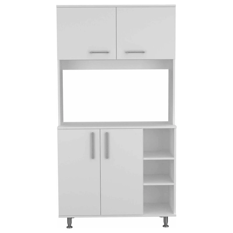 FM FURNITURE Colorado Pantry Cabinet, White 3 FM FURNITURE Colorado Pantry Cabinet, White