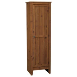 Kitchen Storage Store 17 Ameriwood Single Door Kitchen Pantry In Old Fashion Pine