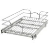Single Tier Bottom Mount Pull Out Steel Wire Organizer, 14.4" 2 Single Tier Bottom Mount Pull Out Steel Wire Organizer, 14.4" -Kitchen Storage Store ea61d253025857b5 8034 w800 h800 b1 p0