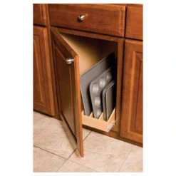 Omega National Wide Wood Pullout Tray Divider, Tray Divider Pullout: 11" -Kitchen Storage Store eef15bd505ef6fab 9269 w800 h800 b0 p0