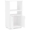 Boahaus Montpellier Modern Wood Kitchen Pantry With Open Compartments In White -Kitchen Storage Store ef913e7a03ad30ab 0808 w800 h800 b1 p0