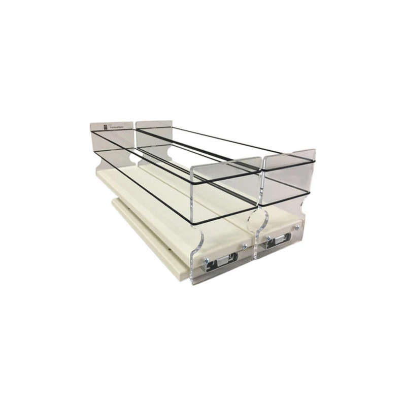 33x1x14 Spice Rack Drawer, Cream 3 33x1x14 Spice Rack Drawer, Cream