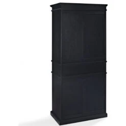 Crosley Parsons 4 Door Classic Pantry In Black 11 Crosley Parsons 4 Door Classic Pantry In Black -Kitchen Storage Store f6d1841a017282e7 3398 w800 h800 b1 p0