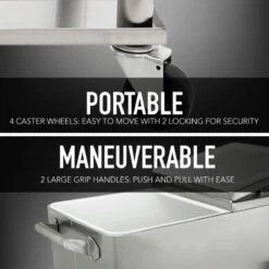 Patio Cooler, Stainless, 80 Qt. 16 Patio Cooler, Stainless, 80 Qt. -Kitchen Storage Store fe91377800c79f4f 5542 w800 h800 b0 p0