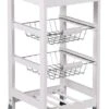 Kitchen Trolley With Drawer And Baskets -Kitchen Storage Store home design