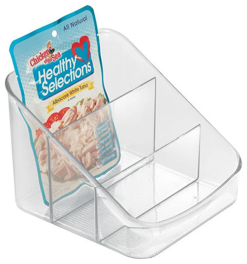 IDesign Linus Packet Kitchen Organizer, Clear 3 IDesign Linus Packet Kitchen Organizer, Clear