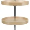 Rev-A-Shelf LD-4BW-263-2036-1 - 20in D-Shape Lazy Susans 3-Shelf -Kitchen Storage Store home design 19