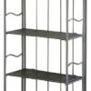 Pemberly Row 4 Tier 24" Bakers Rack In Chocolate 2 Pemberly Row 4 Tier 24" Bakers Rack In Chocolate -Kitchen Storage Store home design 29