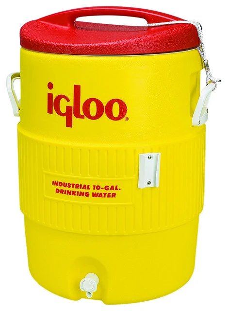Igloo® 4101 Commercial/Industrial Water Cooler, 10 Gallon, Yellow 2 Igloo® 4101 Commercial/Industrial Water Cooler, 10 Gallon, Yellow